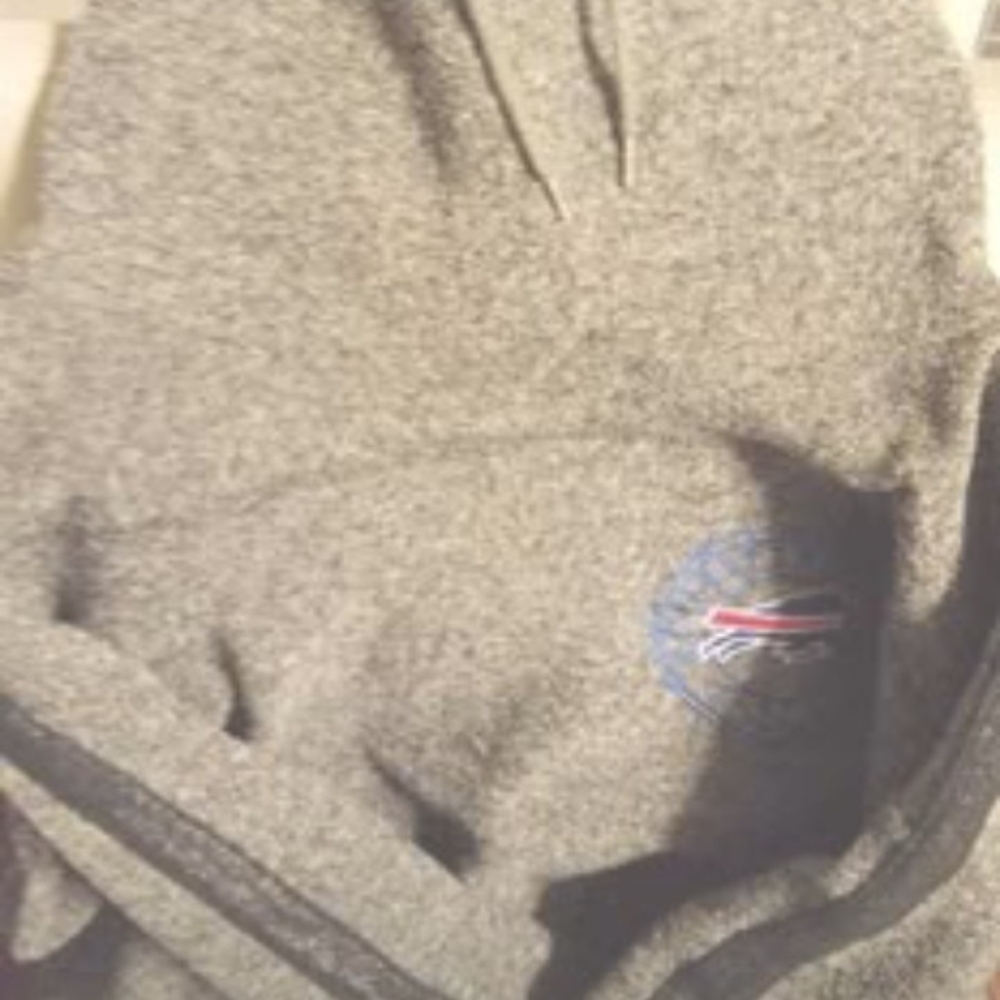 Official Buffalo Bills Gray Turtleneck Sweater
